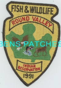 CALIFORNIA,ROUND VALLEY INDIAN RESERVATION FISH AND WILDLIFE 1 30.00
